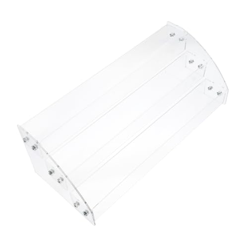 HONMEET Transparenter Nagellack-organizer Lippenstift-und Lipgloss-halter Mit Mehreren Gittern Für Kommoden Schreibtische Und Schlafzimmer von HONMEET