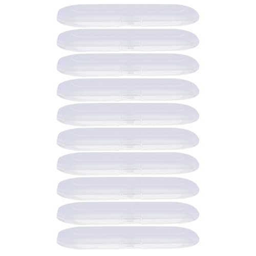 HONMEET Transparenter Stifte-Organizer Schreibwarenbox Für Stifte Federmäppchen Mit Deckel Schüler-stiftebox Durchsichtige Stiftbox Zum Organisieren von HONMEET