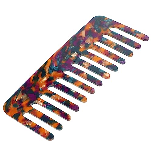 HONMEET Kamm Für Haarentwirrung Weit-zahniger Stylingkamm Für Frauen Und Männer Für Zuhause Und Reisen Leicht Und Handlich Für Glattes Und Lockiges Haar von HONMEET