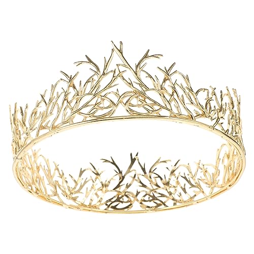 HONMEET Elegantes Kostümzubehör Herrenkrone Für Abschlussball Für Party von HONMEET