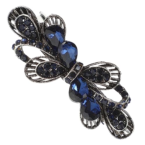 HONMEET Haarspange Mit Strasssteinen Haarspangen Mit Schmucksteinen Für Damen Haarspangen Strass Für Formelle Anlässe von HONMEET