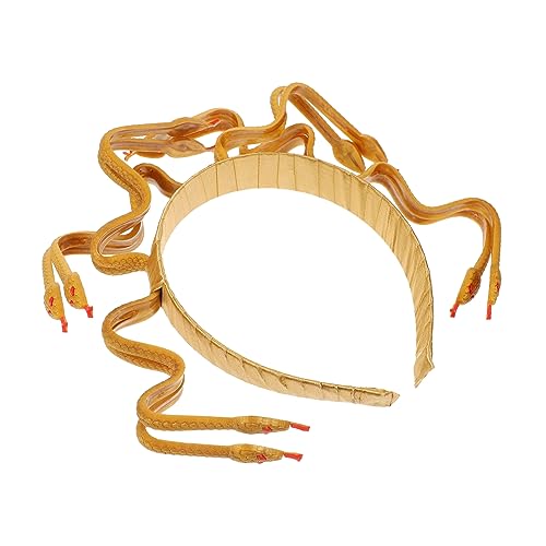 HONMEET Medusa Schlangen Stirnband Dekoratives Cosplay Kopfschmuck Medusa Kopfbedeckung Für Partys Und Bühnenauftritte von HONMEET