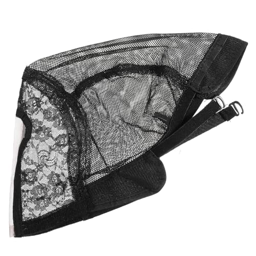 Perücken haar netz Perückennetz U-Part Mesh Perückenzubehör U-Part Polyester Perückenzubehör Langlebig Netz für Perücke Netzkappe für Perücken Haarkappe Haarnetz Polyester- HONMEET von HONMEET