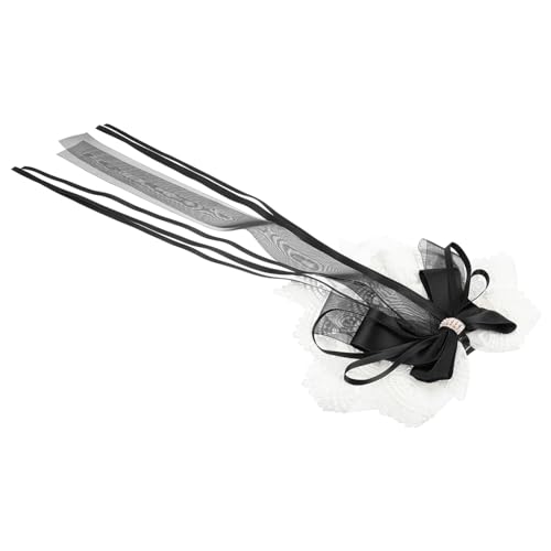HONMEET Große Haarschleifen Haarklammer Für Damen Oversize Bows Haarspangen Für Lolita-kleider Party Und Tanzoutfits Mit Spitzenverzierung Für Mädchenhafte Looks HONMEET Große Haarschleifen Haarklammer Für Damen Oversize Bows Haarspangen Für Lolita-kleider Party Und Tanzoutfits Mit Spitzenverzierung Für Mädchenhafte Looks von HONMEET