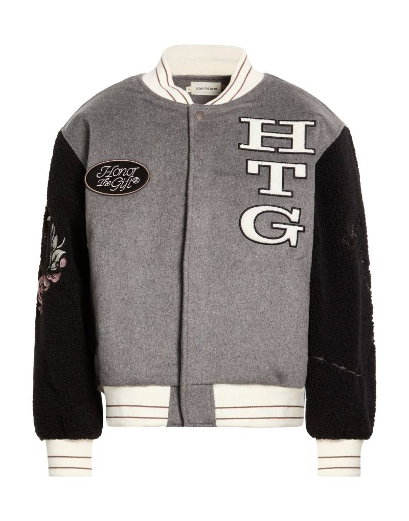 HONOR THE GIFT Jacke & Anorak Herren Grau von HONOR THE GIFT