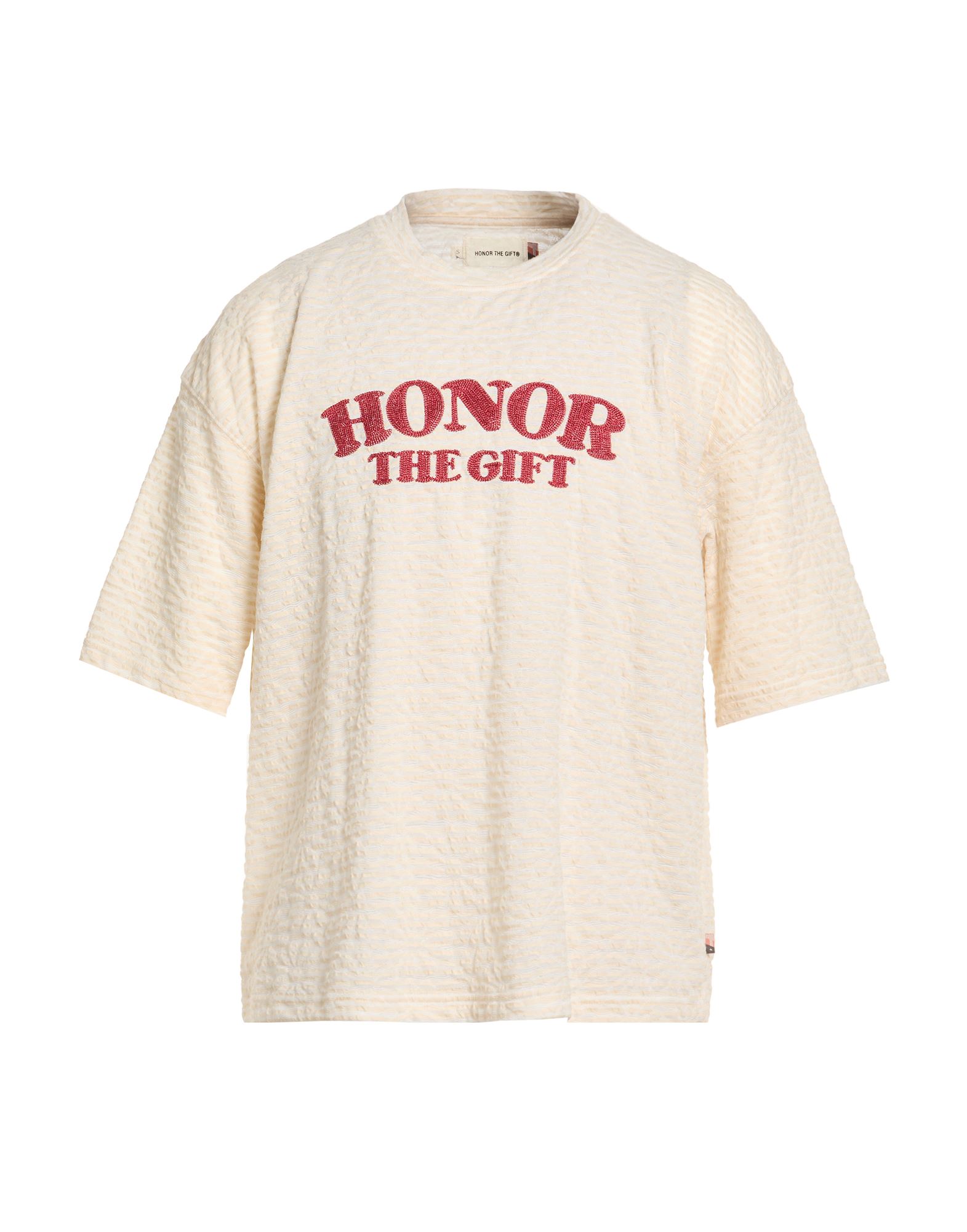 HONOR THE GIFT T-shirts Herren Beige von HONOR THE GIFT