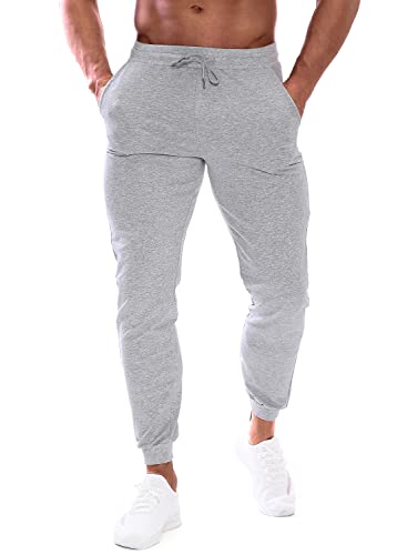 HOOD CREW Jogginghose Herren Sporthose Fitness Training Slim Fit Hose mit Taschen von HOOD CREW