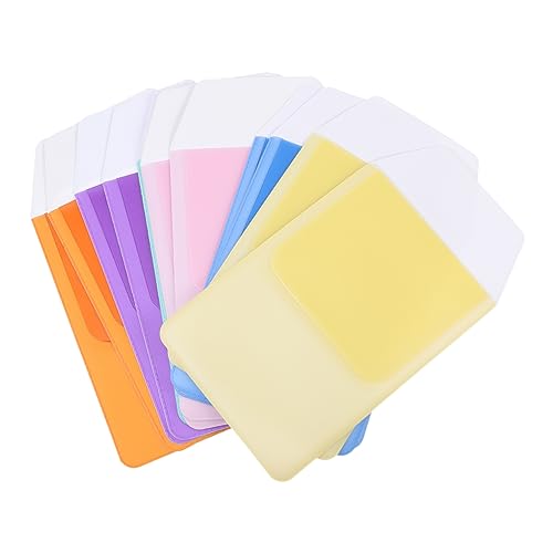 HOODANCOS 12stücke Bunte Stiftetui Für Ärzte Und Krankenschwestern PVC Organizer Für Stifte Bleistifte Und Für Einsatz Blau Grün Rosa Orange Gelb von HOODANCOS