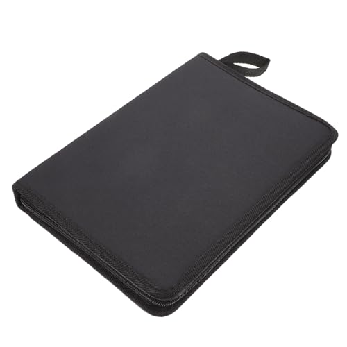 HOODANCOS 1Stück Bleistiftetui Canvas mit Reißverschluss Fächer Federmäppchen für Schule Büro und Freizeit Robuste Waschbare Stiftetasche Kunstbedarf von HOODANCOS