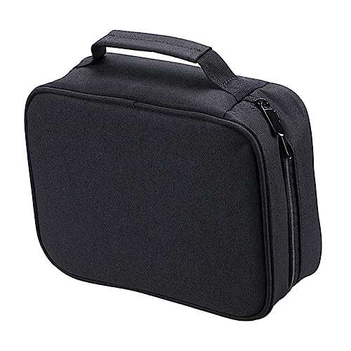 HOODANCOS Multilayer Marker Stift Tasche Mit Griff Aus Oxford Schüler Und Künstler Farbige Aufbewahrungsbeutel Für Schreibwaren Tragbare Schreibwarentasche Mit Rückentasche Für von HOODANCOS