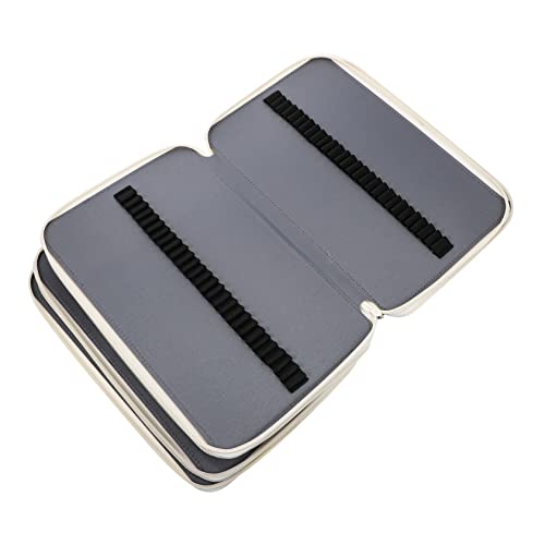 HOODANCOS 1stück Multifunktionales Federmäppchen Marmorblau Große Kapazität Für Stifte Buntstifte Und Zeichenmaterialien Für Künstler Und Schüler Praktische Aufbewahrungstasche Für von HOODANCOS