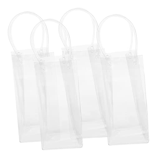 HOODANCOS 4 Stück Teiliges Transparente Weintaschen Multifunktionale Handtaschen für und Veranstaltungen und Langlebig für Feiern Partys Weinaccessoire HOODANCOS 4 Stück Teiliges Transparente Weintaschen Multifunktionale Handtaschen für und Veranstaltungen und Langlebig für Feiern Partys Weinaccessoire von HOODANCOS