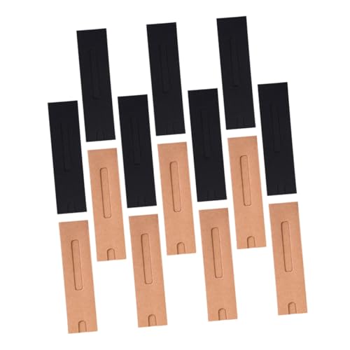 HOODANCOS 40Stücke Papierstiftbeutel Klappbare Hülse für Bleistifte für Büro und Schule Einzigartiges Design Robustes Material Perfektes von HOODANCOS