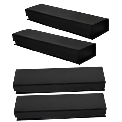 HOODANCOS 4stücke Stifteetui Pp-Material Leerer Stift-Organizer Stift-geschenkbox Einzelner Stifthalter Stift-displayhalter Geeignet Für Büro Und Geschäft von HOODANCOS