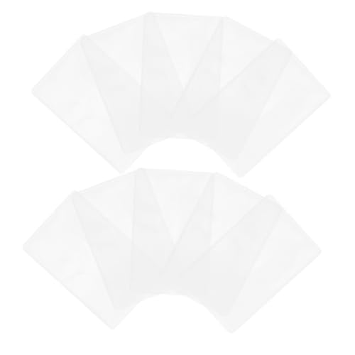 HOODANCOS 50stücke Transparente Kunststoffhüllen Für Karten Wasser Und Staubdicht Kartenetuis Für Ausweise Kreditkarten Und Visitenkarten von HOODANCOS