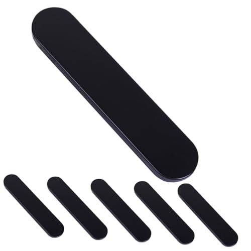 HOODANCOS 6 Stück Teiliges Rechteckiger Blech Stifteboxen aus Robustem Zinnblech Langlebige Metall Aufbewahrungsboxen mit Klappdeckel für Schüler Büro und Haushalt als Stifte und Kleinteile von HOODANCOS