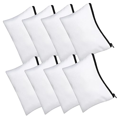 HOODANCOS 8sätze Make-up Taschen Sublimation Blank Canvas Taschen Für Kreative Gestaltung Für Kosmetik Toilettenartikel Und Reiseaccessoires von HOODANCOS