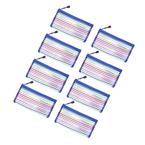 HOODANCOS 8stücke Teiliges Multifunktionales Federmäppchen Großer Stiftsammler Für Studenten Leicht Und Waschbar Für Schule Und Kosmetikaufbewahrung von HOODANCOS