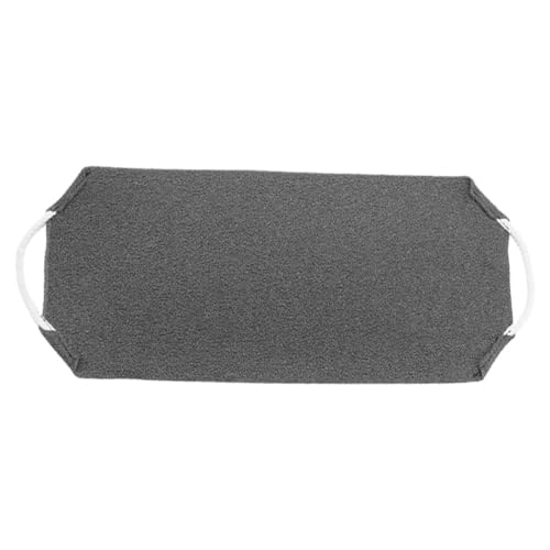 HOODANCOS Badetuch Tragbares Peeling für Körper Tiefenreinigendes Duschtuch Tiefgrau für Tägliche Hautpflege Dem Bad von HOODANCOS