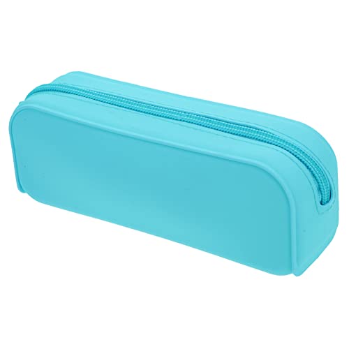 HOODANCOS Buntes Silikon Federmäppchen Für Schüler Großer Stift Organizer Aus Waschbarem Material Leicht Und Langlebig Für Schulsachen Und Kreative Aufbewahrung von HOODANCOS