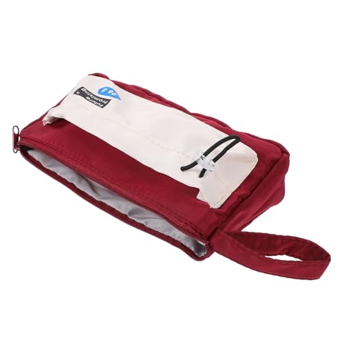 HOODANCOS Bleistifttasche Aus Segeltuch Federmäppchen Mit Reißverschluss Stifthalter Für Schule Organizer Für Stifte Bleistifte Handys Und Schlüssel von HOODANCOS