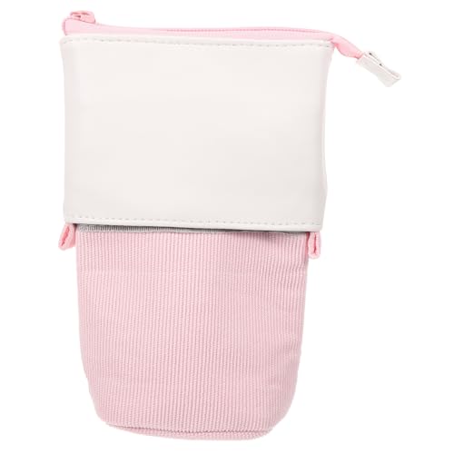 HOODANCOS Federmäppchen Großes Schreibwaren-Organizer Für Jungen Mädchen Mit Stifte-Organizer Schulbedarf Cord Tasche von HOODANCOS