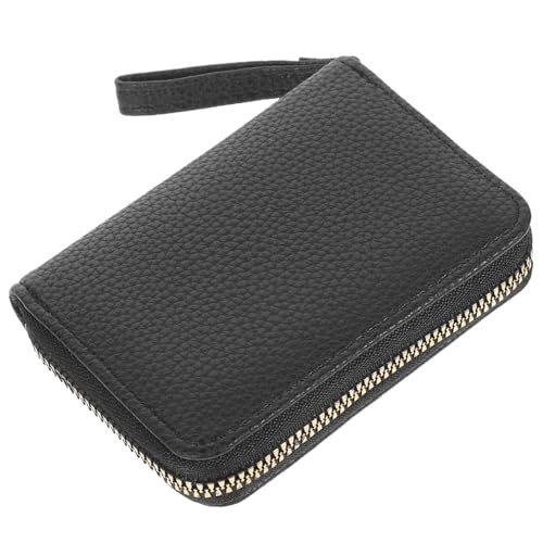 HOODANCOS Kartenhalter Geldbörse Für Damen Pu-münzbeutel Mit Reißverschluss Damengeldbörse Karten-Organizer Für Einkauf Im Freien Kleine Clutch-Tasche von HOODANCOS