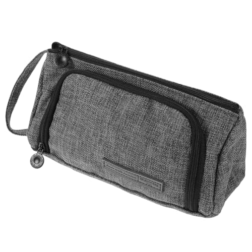 HOODANCOS Großer Kapazitäts-federmäppchen Organizer Für Studenten Langlebiger Stiftspeicherbeutel Für Schule Und Büro Waschbar Und Vielseitig Einsetzbar Für Bleistifte Und von HOODANCOS