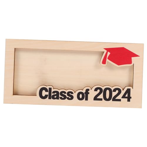 HOODANCOS Holz Geldhalter Zum Schulabschluss Mit Integrierter Geldklammer Und Umschlagdesign Für Aufbewahrung Von Holzkarten DIY-geldbehälter Aus Holz von HOODANCOS