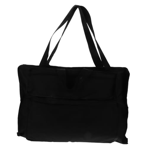 HOODANCOS Kunst-zeichenbretttasche Künstlerportfolio Malwerkzeugtasche Portfolio-Fall Malerei Malbrett Tasche Groß Für Lagerung Kunstfall Mit Planke Zeichenbrett Tasche Black Segeltuch von HOODANCOS