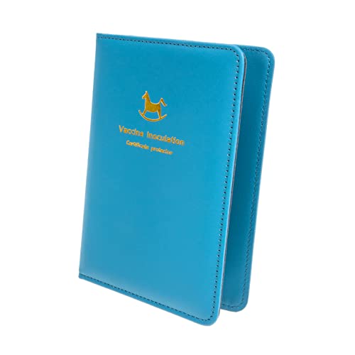 HOODANCOS Lederkarten Schutzhülle Pu Kartenhalter Zertifikat Organizer Ausweishülle Komfortables Handgefühl Robust Und Wiederverwendbar von HOODANCOS