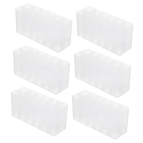 HOODANCOS 10pcs Solide Mark Stift Bleistift Container Für Schreibtisch Büro Schreibwaren Organisatoren Pp Material Leichte & von HOODANCOS