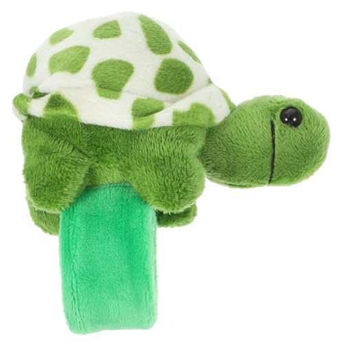 HOODANCOS Plüsch Schildkröte Slap Armband Süßes Tierarmband für Geburtstagsfeiern Mitgebsel und Deko Leicht und Langlebig für Partys von HOODANCOS