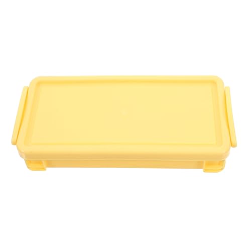 HOODANCOS Stapelbare Stiftebox Kunststoff Mit Deckel Praktischer Organizer Für Schreibwaren Für Schule Und Büro Große Kapazität von HOODANCOS