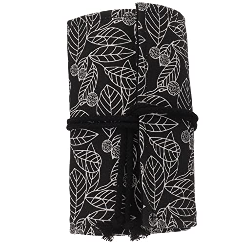 HOODANCOS Künstlerisches Federmäppchen Marker-Organizer Stiftwickel-Organizer und Tragbare Bleistifttasche von HOODANCOS