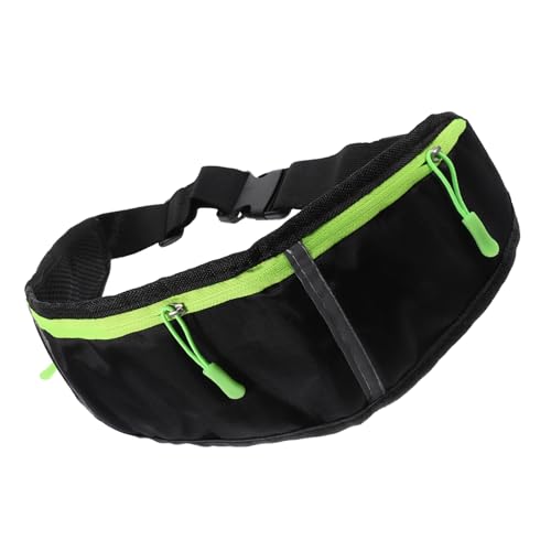 HOODANCOS wasserdichte Outdoor Hüfttasche für Damen und Herren Verstellbarer Laufgürtel mit Kopfhörerloch Schmaler Sport Bauchgurt für Radfahren Joggen und Wandern Multifunktional und von HOODANCOS