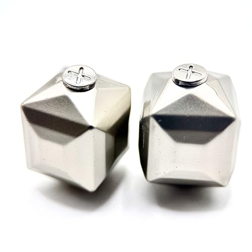 HOODIE CHARMS Block Serie – Personalisierbare Perlen für Kapuzen-Sweat-Kordel – geometrisches und metallisches Design – Unisex-Accessoire für Hoodie, Streetwear und Urban Fashion, Diamètre 18 mm HOODIE CHARMS Block Serie – Personalisierbare Perlen für Kapuzen-Sweat-Kordel – geometrisches und metallisches Design – Unisex-Accessoire für Hoodie, Streetwear und Urban Fashion, Diamètre 18 mm von HOODIE CHARMS