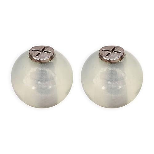 HOODIE CHARMS Gemstone Serie – Perlen aus Naturstein – elegantes und energiegeladenes Accessoire für Hoodie, Streetwear und Premium-Mode, 16 mm, Stein, Nicht zutreffend von HOODIE CHARMS