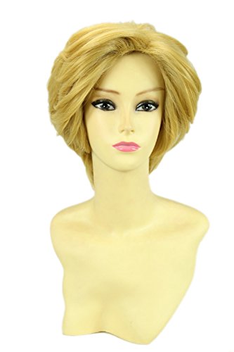 HOOLAZA Blond Kurze Leichte Flauschige Cosplay Perücke Brothers Conflict Asahina Ukyo Cosplay Perücke(EINWEG) von HOOLAZA