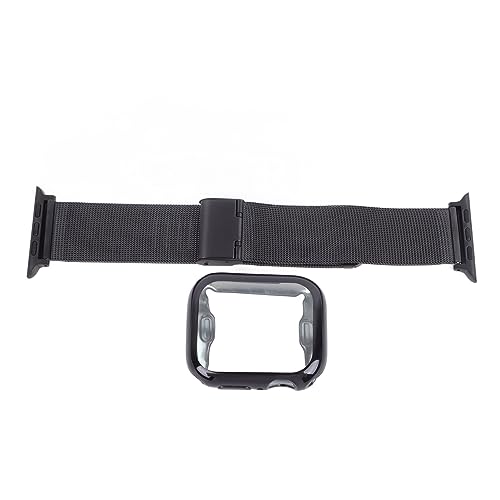 HOOLEEY Uhrenarmband, modisches, verstellbares Ersatz-Silikon-Armband für die Reparatur von Iwatch (1.5in) von HOOLEEY