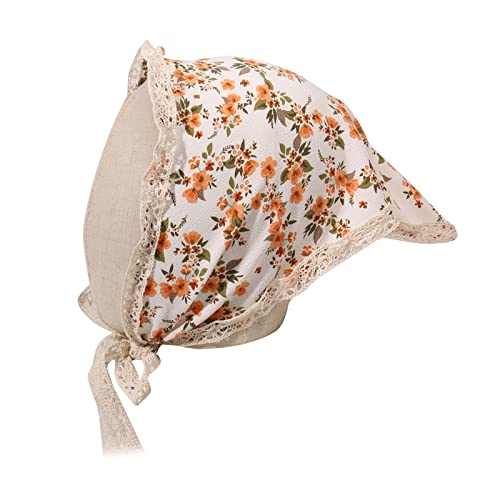 Blumen Haarbandanas Für Mädchen Blumen Bandana Stirnband Damen Kopftuch Kinder Blumen Haarschal Bandana Stirnband von HOOLRZI