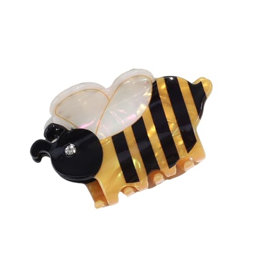 Einzigartige Bienen-Haarklammer, schöne Bienen-Schmuck-Haarnadel, elegante Bienen-Haarklammer, geeignet für verschiedene Frisuren von HOOLRZI