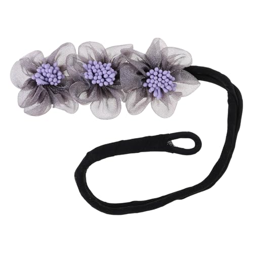 Elegante Lockenwickler, Schleife, Haarspangen, modische Blumen, lange Werkzeuge, süßes Stirnband, Haarbänder, Haar-Accessoire von HOOLRZI