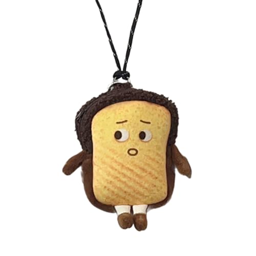 HOOLRZI Geldbeutel, Cartoon-Geldbörse, Münztasche, Kleingeld, Reißverschluss-Geldbörse, süße Geldbörse in Toastbrot-Form, Schlüsseltasche, Mini-Headset-Tasche für Kinder von HOOLRZI