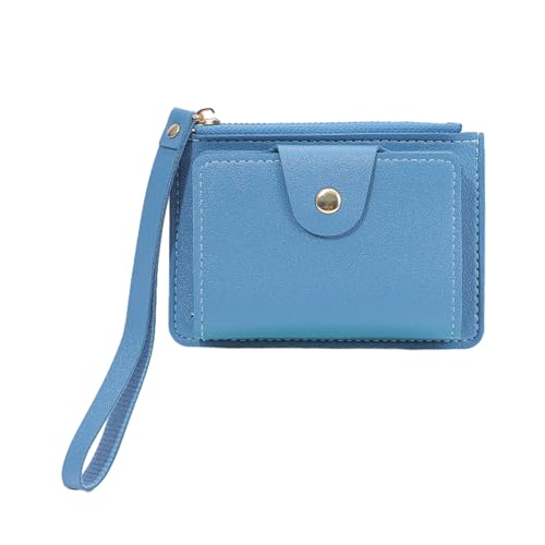 HOOLRZI Wristlet Wallet Wristlet Wallet Multi-Slot PU Kreditkarte Bankkartenhalter für Frauen Mädchen mit Handgelenkschlaufe Solid Color Coin Cash Purse von HOOLRZI