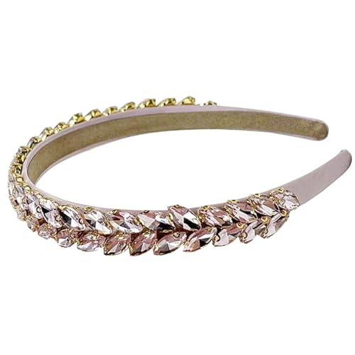 Haarreif mit hohem Totenkopf, Strasssteine, für Damen und Mädchen, Themen-Event, funkelnde Kristallblätter, Haarschmuck von HOOLRZI