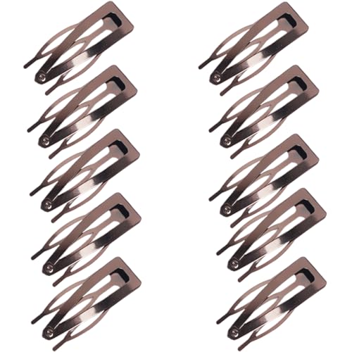 Haarspange mit doppeltem Griff, Metallpresse, seitliche Haarspange für Damen, verschiedene Frisuren, Haar-Accessoires für den täglichen Gebrauch und Salongebrauch von HOOLRZI