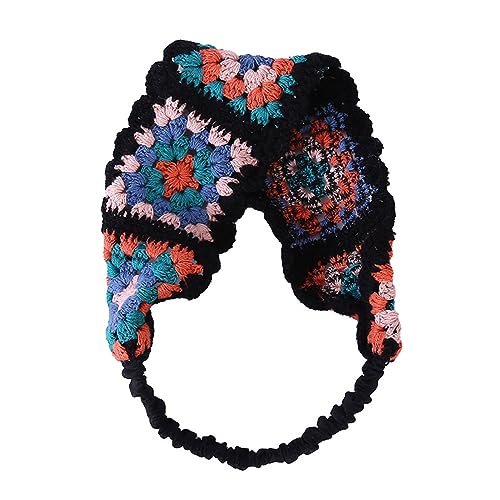 Häkel Turban Mit Blumenmuster Heißer Mädchen Elastischer Haarschal Hohles Stirnband Für Damen Modisches Foto Haar Accessoire Häkel Haarband Für Frauen Sonnenbeständiges Häkel Haarband Mit von HOOLRZI