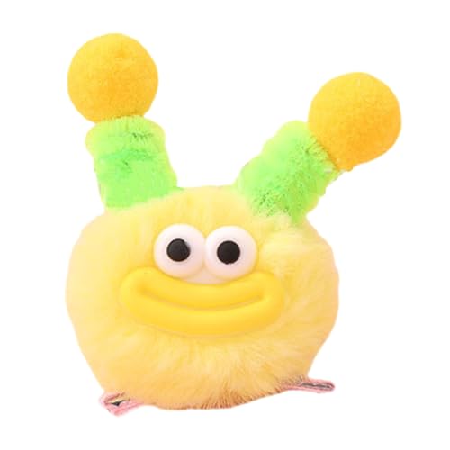 Plüsch-Haarspange mit Entenschnabeln, pelzige Pompons, Cartoon-Haarspangen für Kinder, Teenager, Mädchen, modisches Party-Haar-Accessoire von HOOLRZI