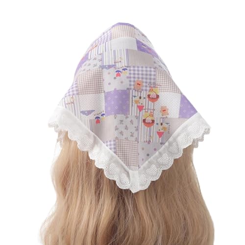 Stirnbänder Mit Blumendruck Kopftuch Pastorale Haarbandanas Haarschals Trend Stirnbänder Für Frauen Und Mädchen Blumendruck Kopftücher Kopftücher Süße Haarbandanas Für Frauen Und Mädchen von HOOLRZI